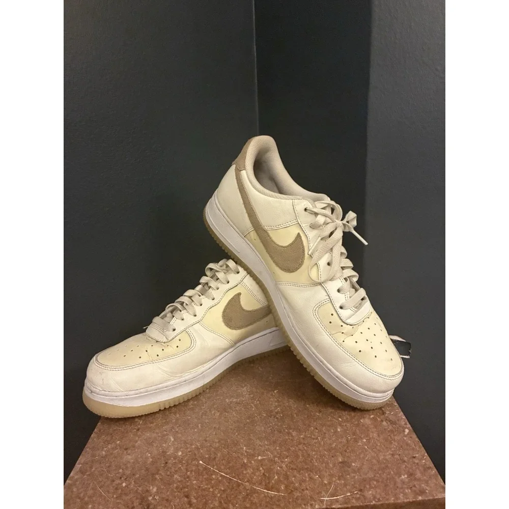Nike Air Force 1 '07 LV8 Low‎ Coconut Milk Khaki Sail Men's Size 11